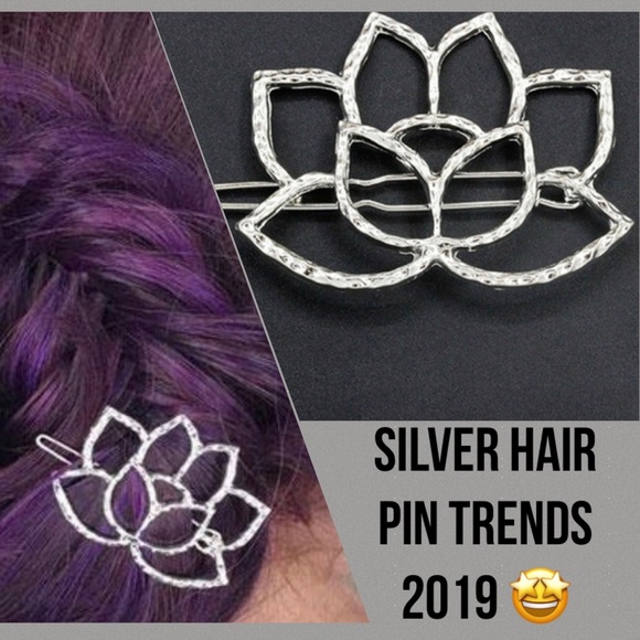 Accessories - SEXY HAIR CLIP METAL LOTUS FLOWER